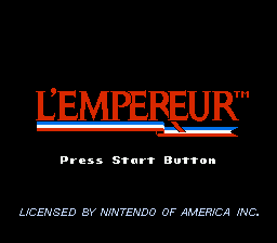 Empereur, L' (U) [!]-video
